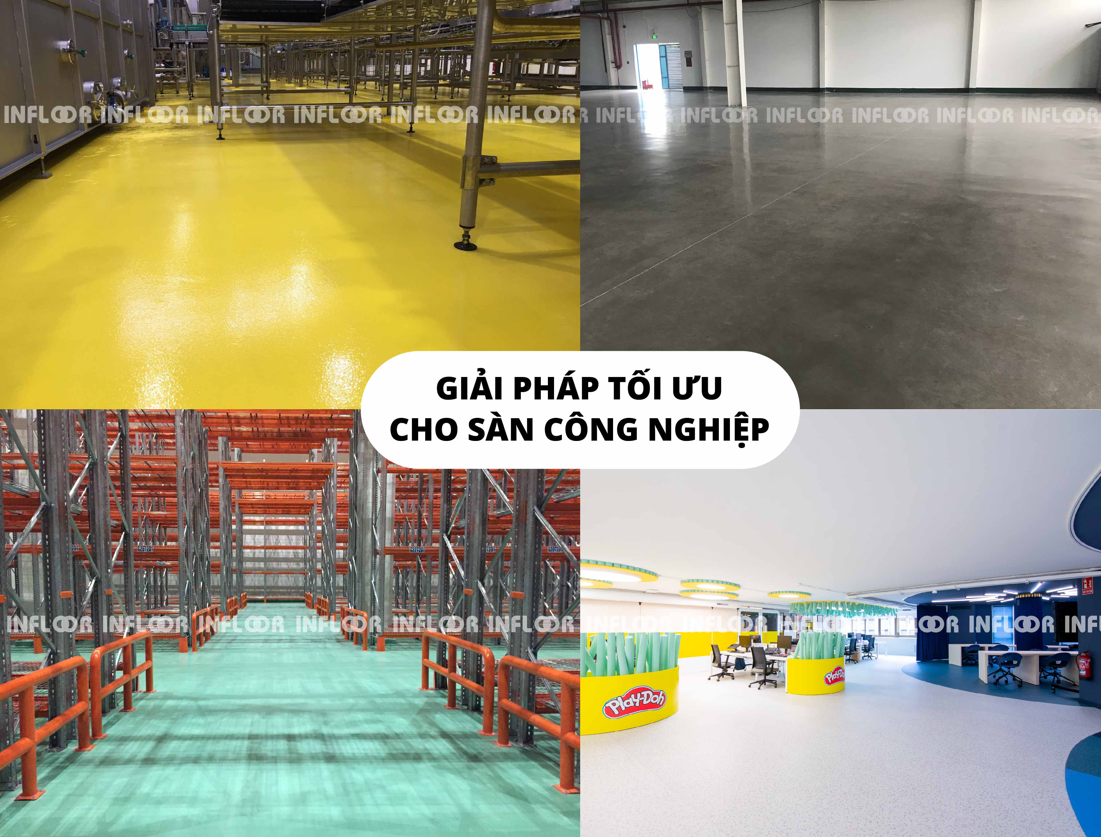 Epoxy PU Bê tông mài