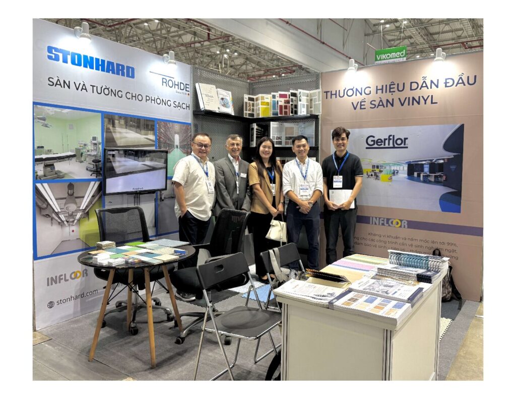 INFLOOR tại PHARMEDI VIETNAM 2025 – Sàn & Sơn kháng khuẩn
