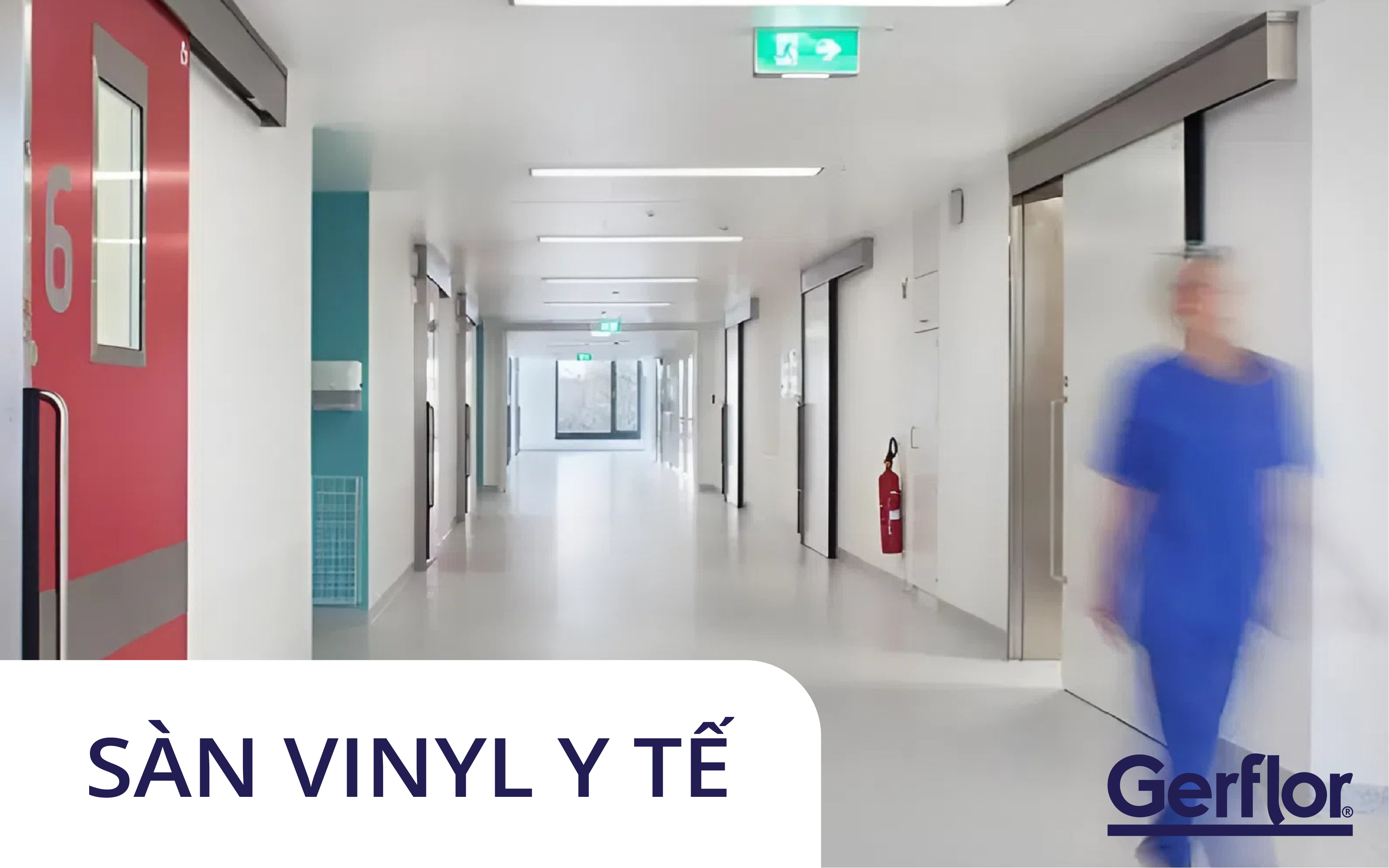 Sàn vinyl y tế gerflor