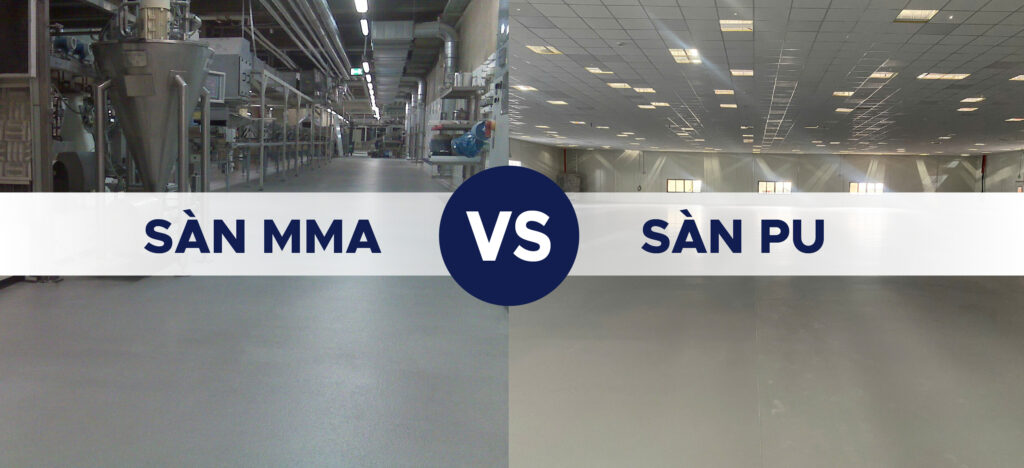 Phân tích so sánh chi tiết sàn MMA và sàn PU