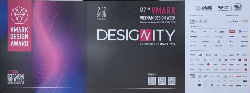 Infloor tại DESIGNITY 2026 – Vietnam Design Week 2026