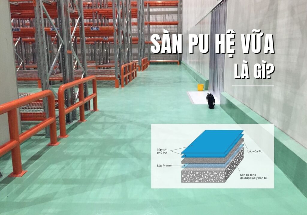 PU hệ vữa là gì? Khi nào nên dùng sơn sàn PU hệ vữa