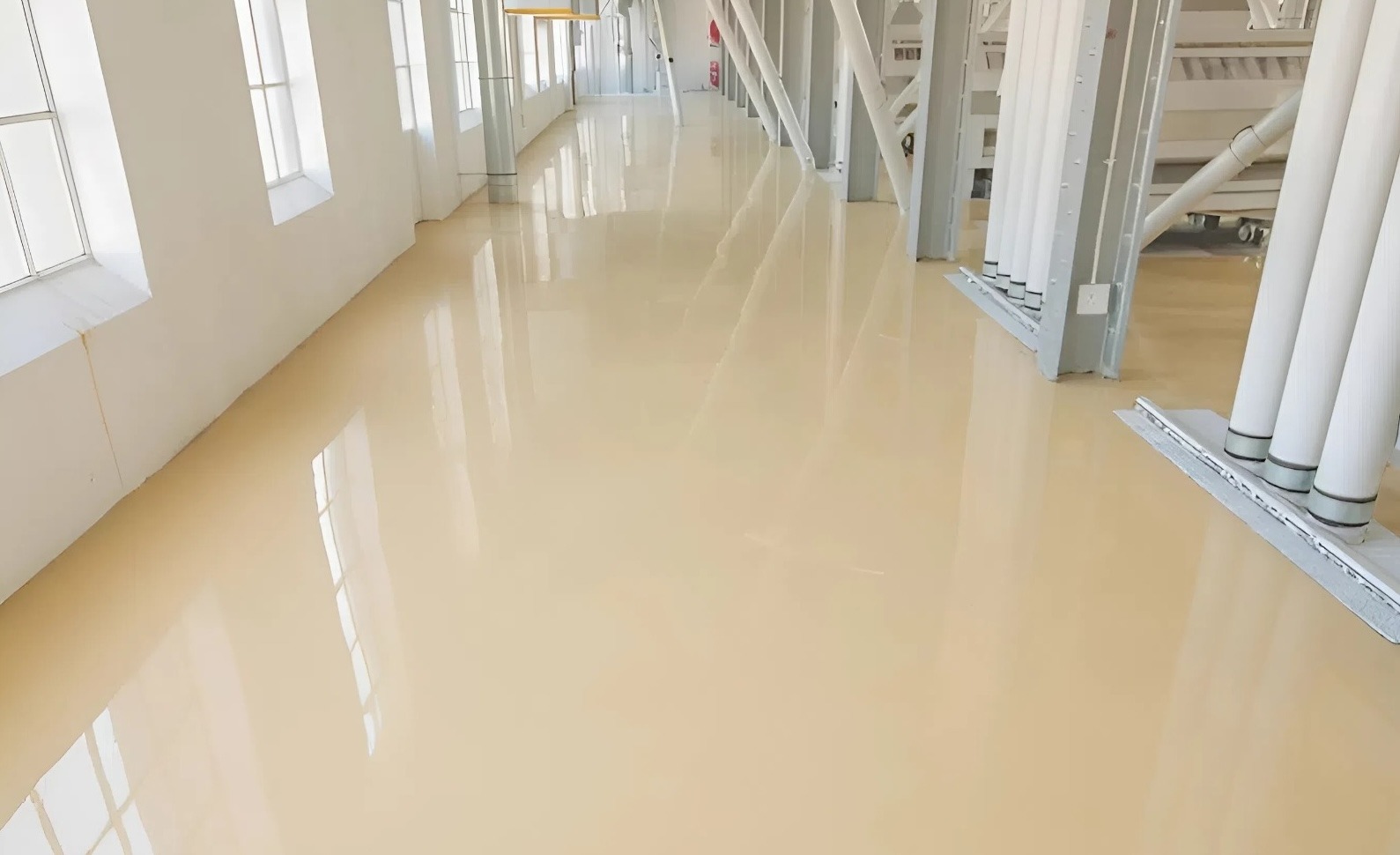Flowshield SL 2-3mm | Sàn Epoxy tự san Flowcrete chính hãng